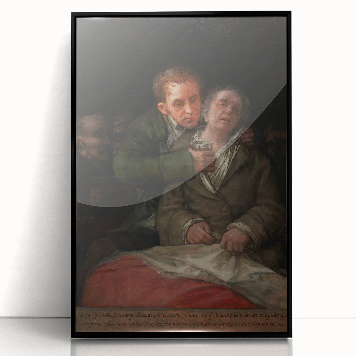 Goya's Portrait of Compassion - Romanticism Emotional Wall Art