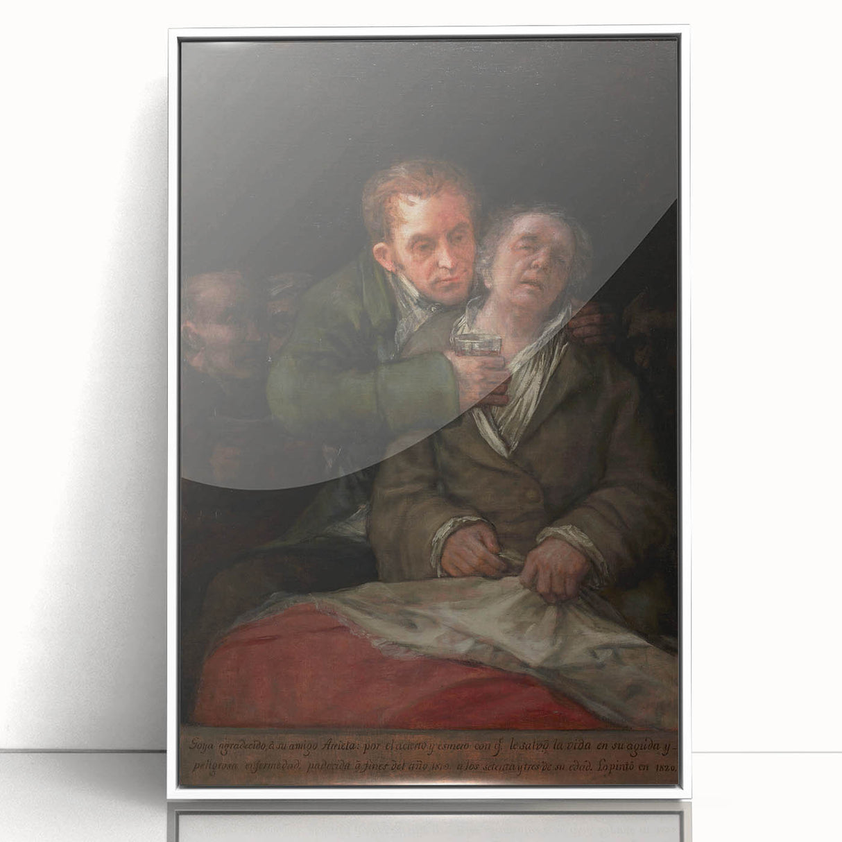 Goya's Portrait of Compassion - Romanticism Emotional Wall Art