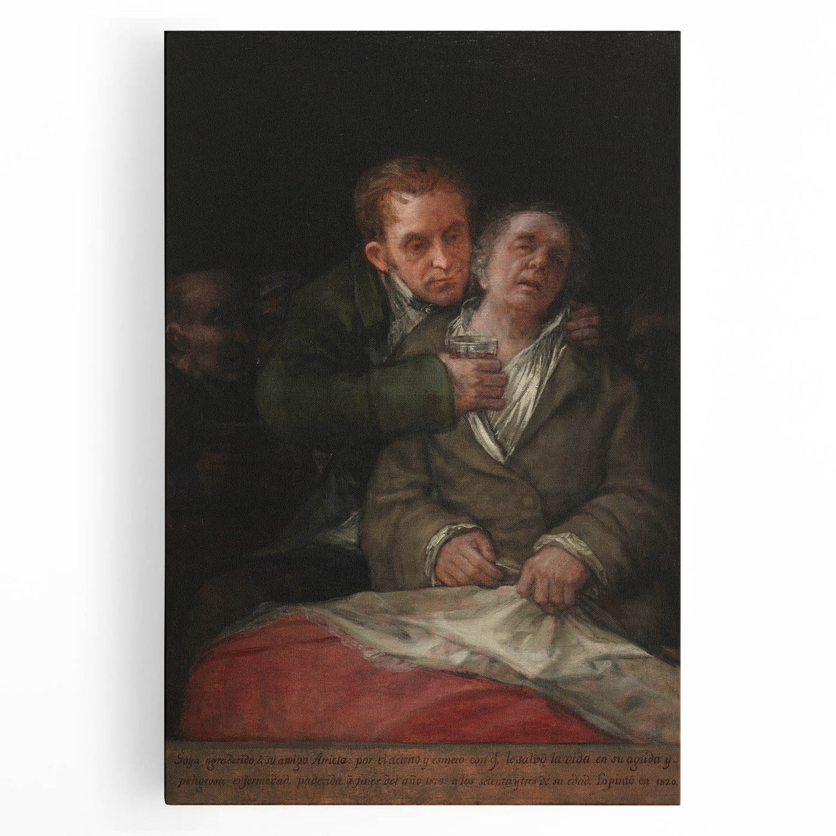 Goya's Portrait of Compassion - Romanticism Emotional Wall Art
