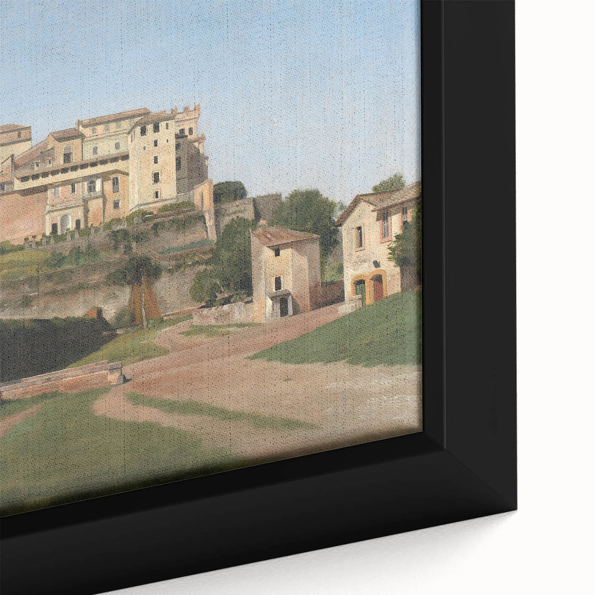 Porta Angelica View - Romanticism Landscape by C.W. Eckersberg