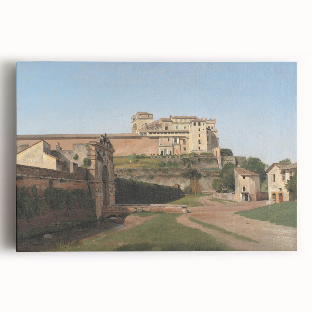 Porta Angelica View - Romanticism Landscape by C.W. Eckersberg