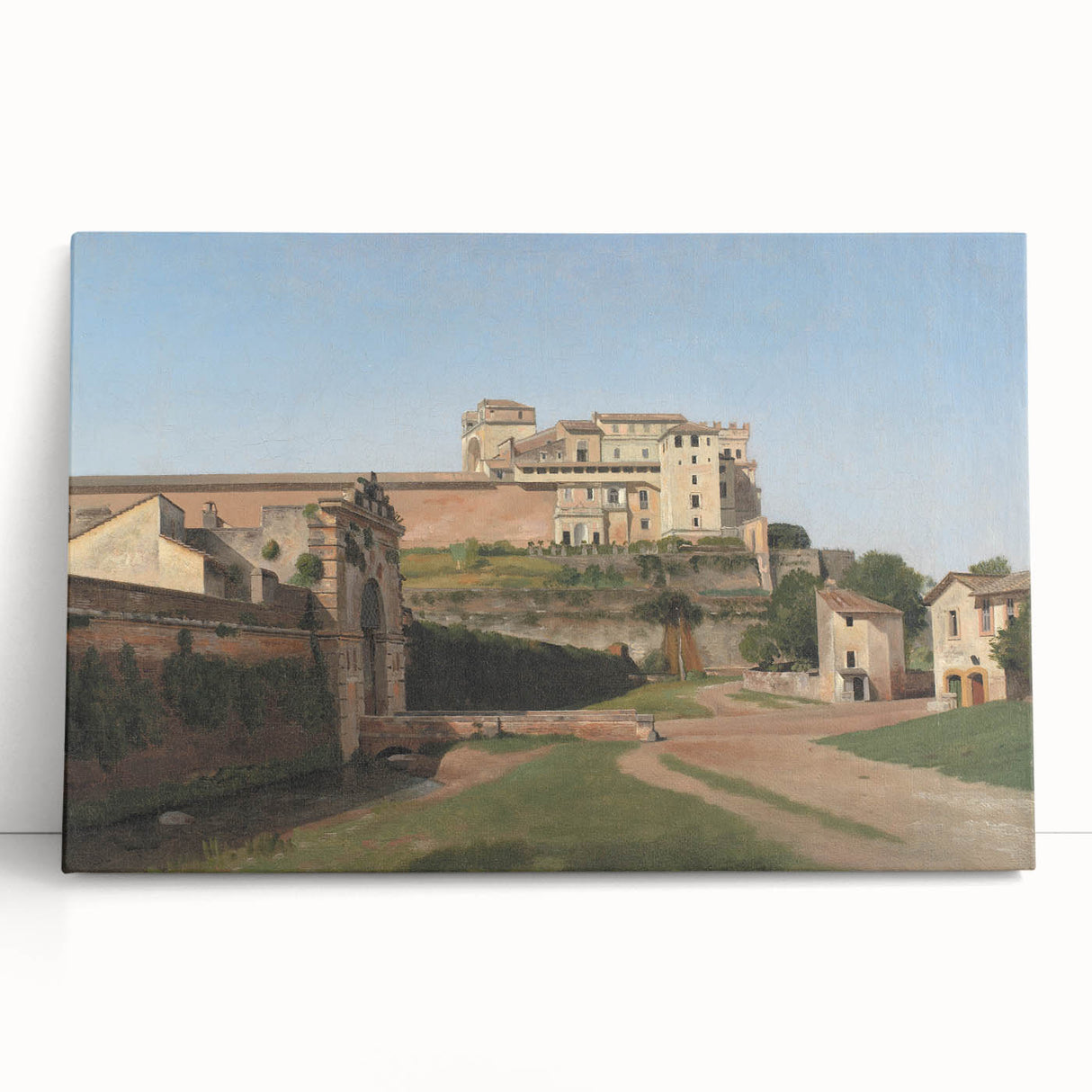 Porta Angelica View - Romanticism Landscape by C.W. Eckersberg