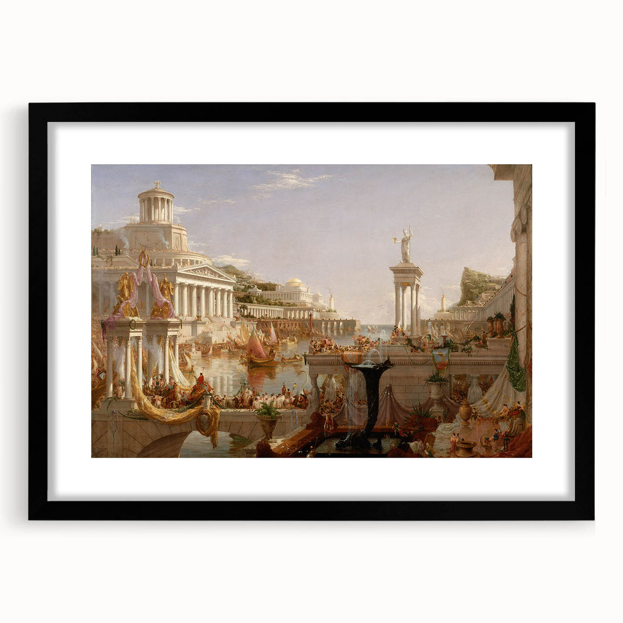 The Consummation of Empire - Romanticism Masterpiece by Thomas Cole