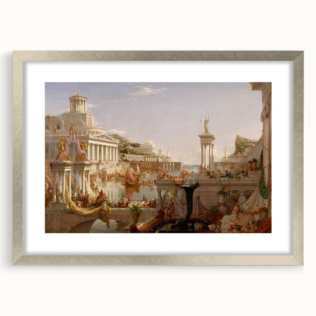 The Consummation of Empire - Romanticism Masterpiece by Thomas Cole
