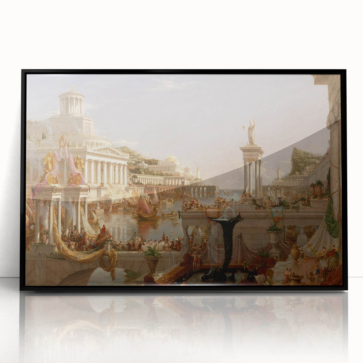 The Consummation of Empire - Romanticism Masterpiece by Thomas Cole