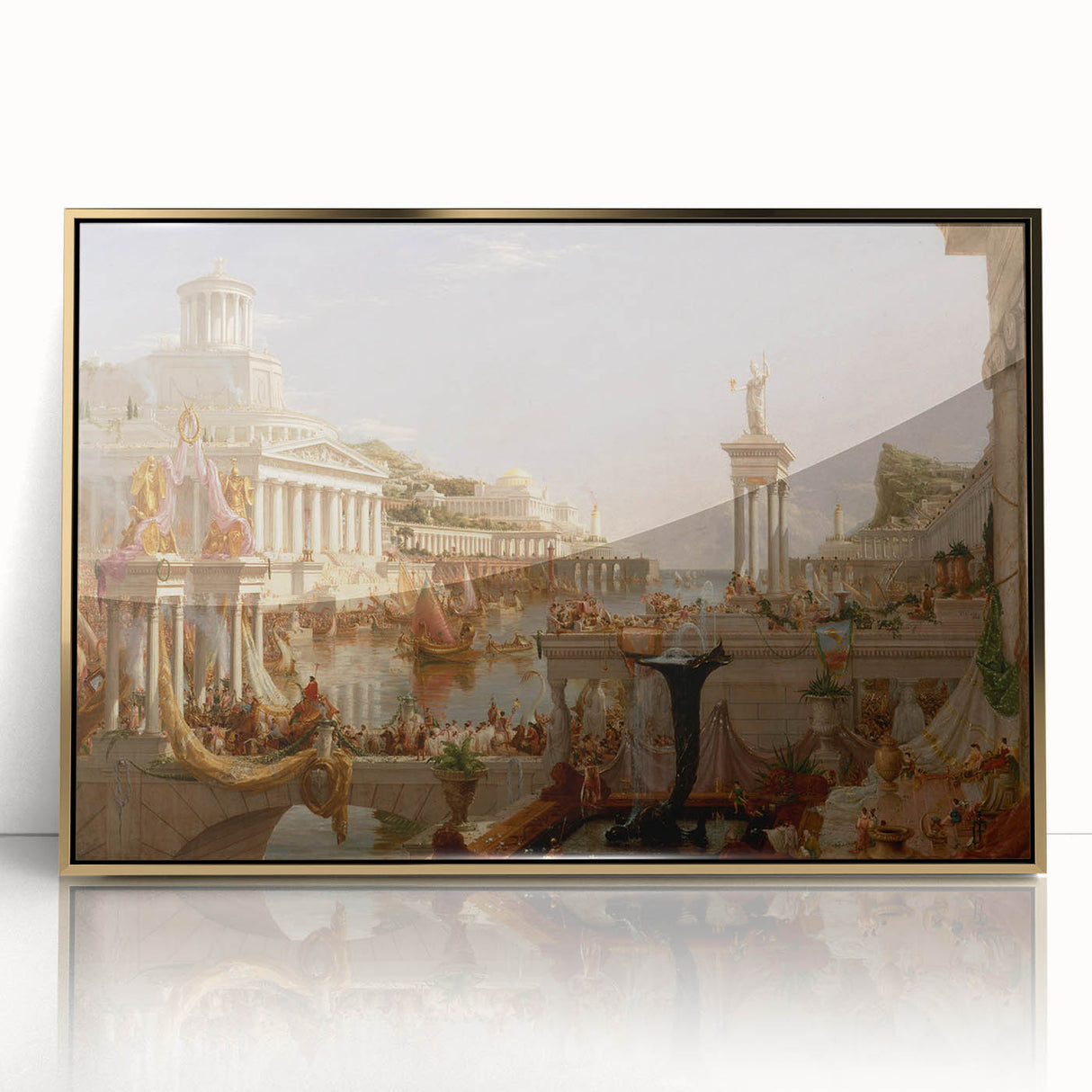 The Consummation of Empire - Romanticism Masterpiece by Thomas Cole