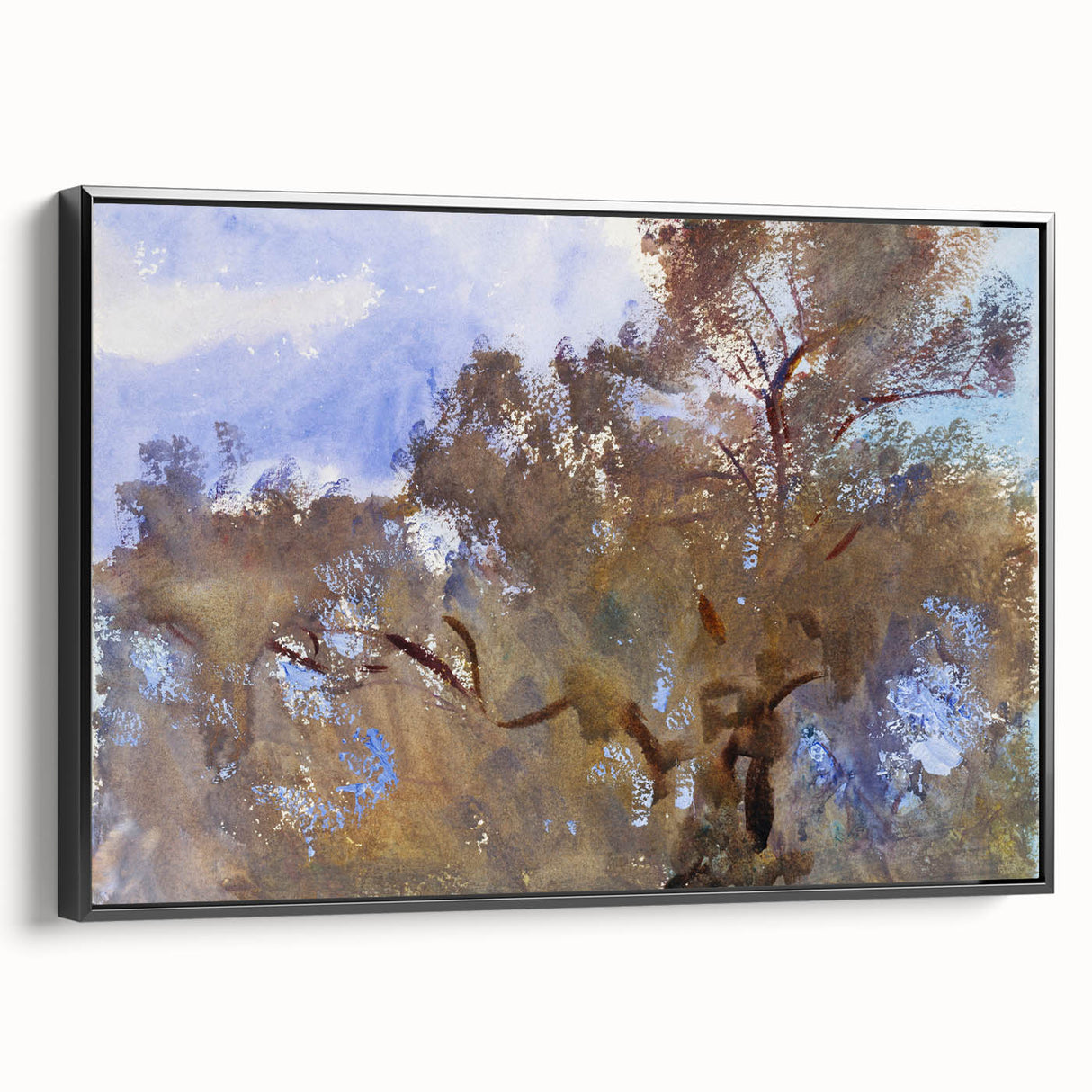 Treetops Against Sky - Romanticism Nature Canvas by John Singer Sargent