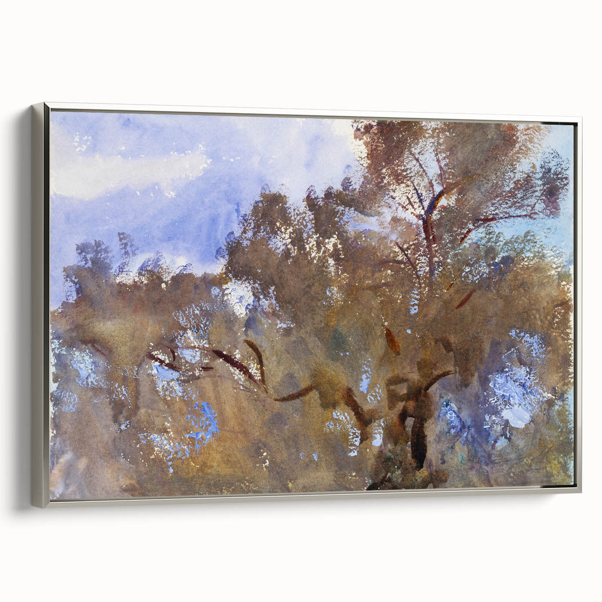 Treetops Against Sky - Romanticism Nature Canvas by John Singer Sargent