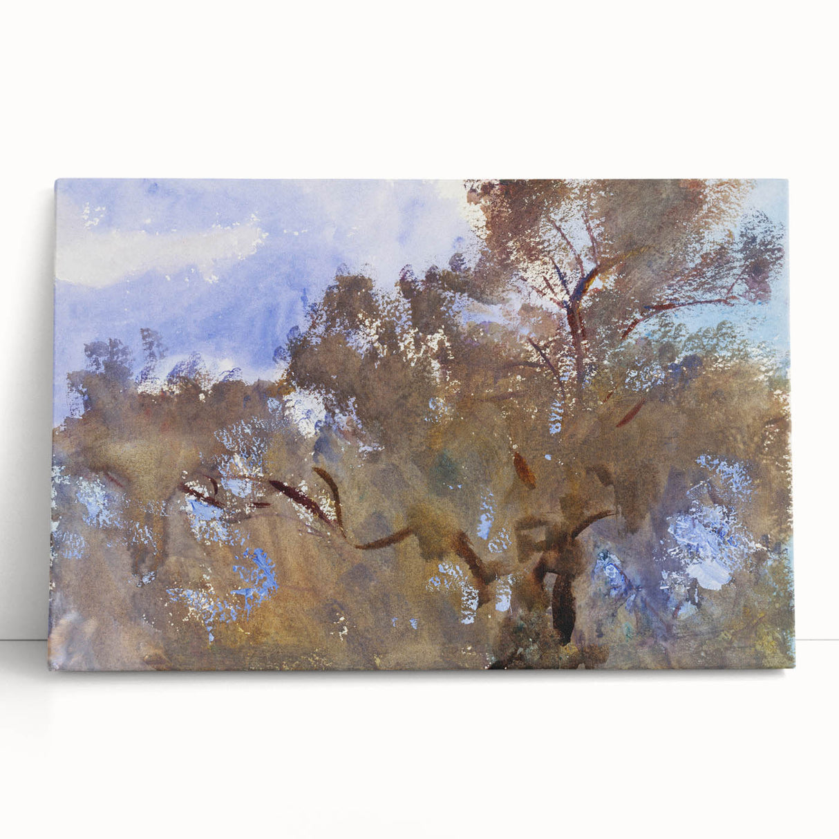 Treetops Against Sky - Romanticism Nature Canvas by John Singer Sargent