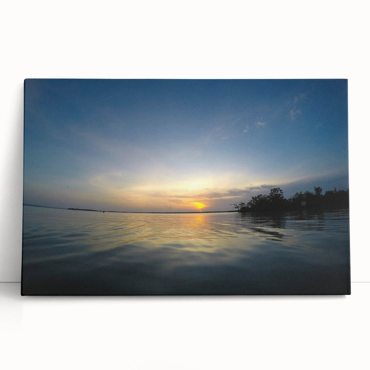 Black and white stretched canvas of Yucatan scenery, ideal for kitchen wall art or bedroom ambiance.