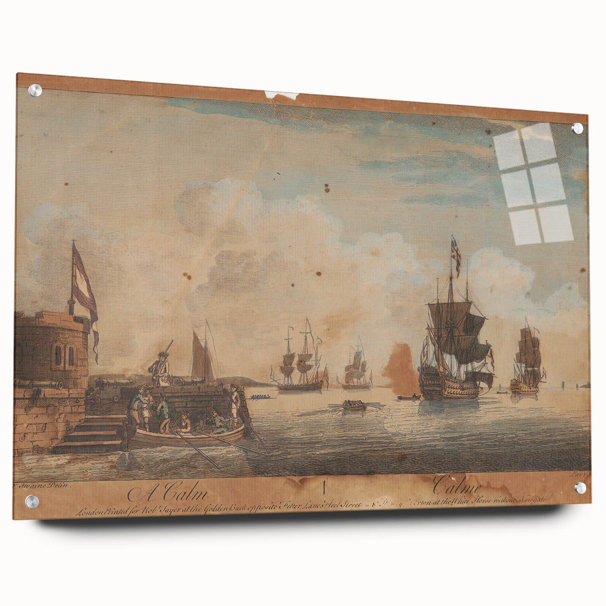 A Calm - Nautical Romanticism Landscape Wall Art