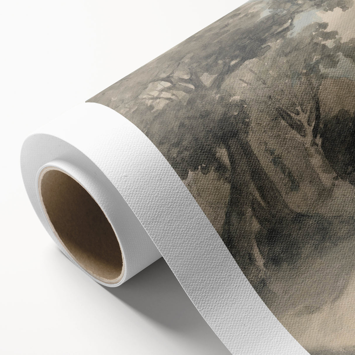 Romanticism Art Print: Trees in a Meadow by John Constable Canvas