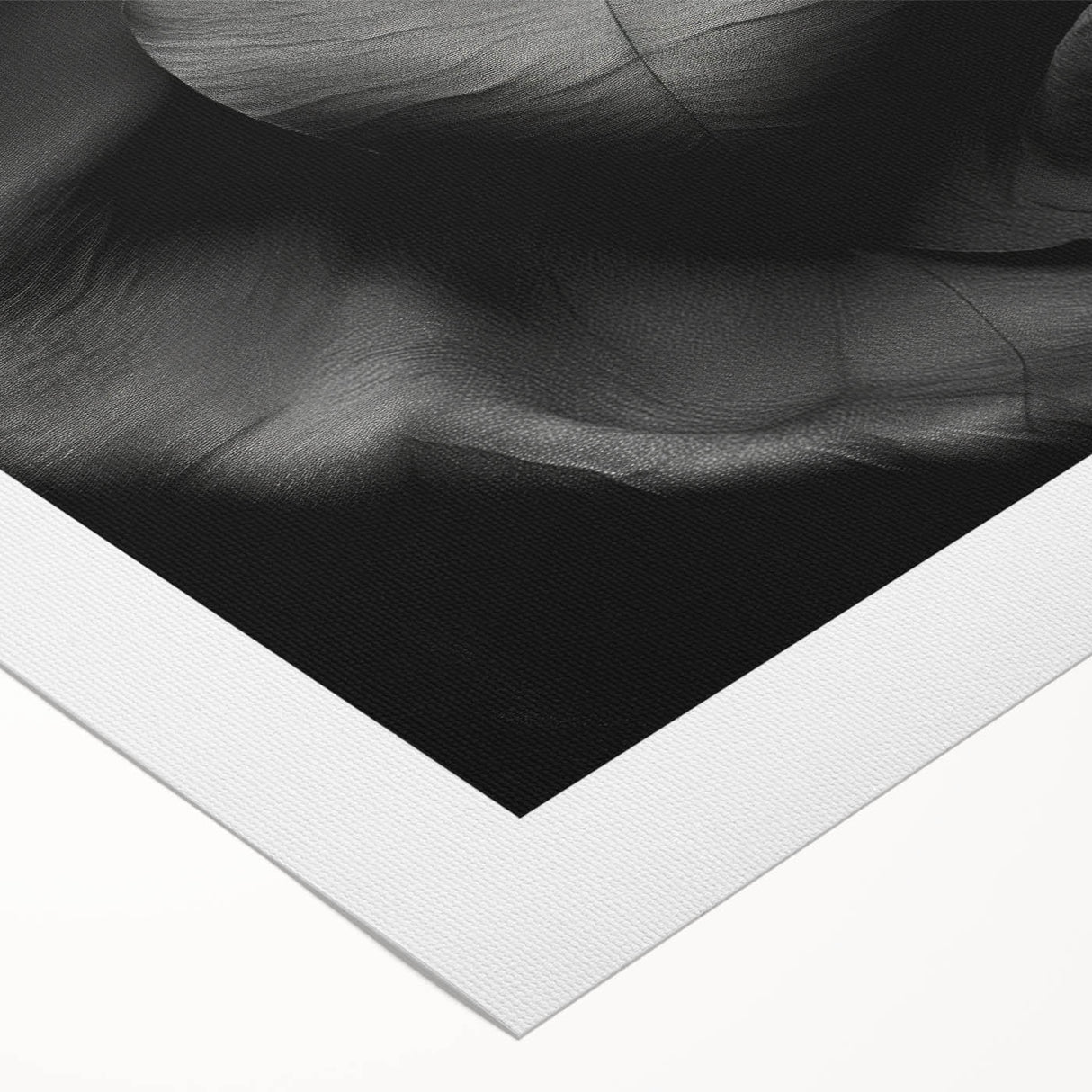 Elegant Black Heart Abstract Bedroom Wall Art – Framed & Canvas