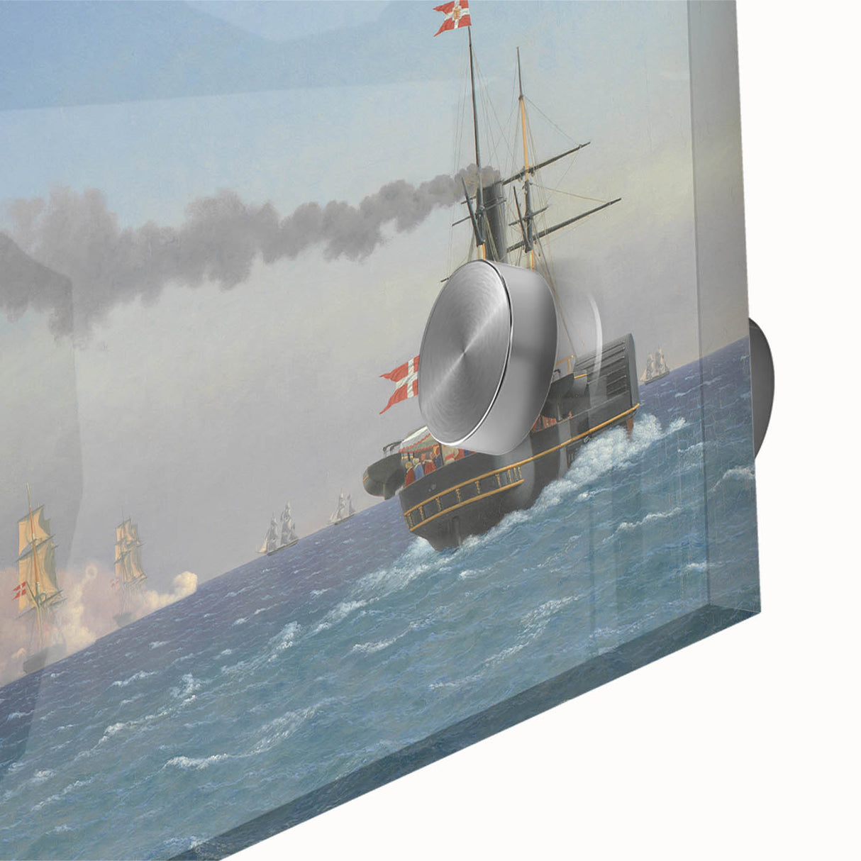 "Romanticism Art: Nautical Scene - Historical Maritime Canvas Print"
