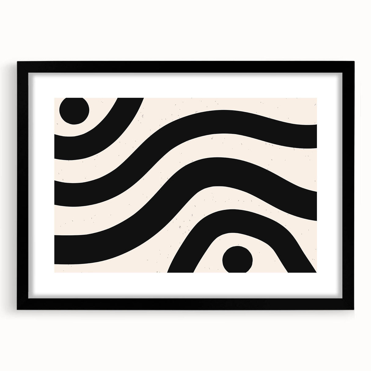 Dining Room Wall Decor - Minimalist Black and White Art