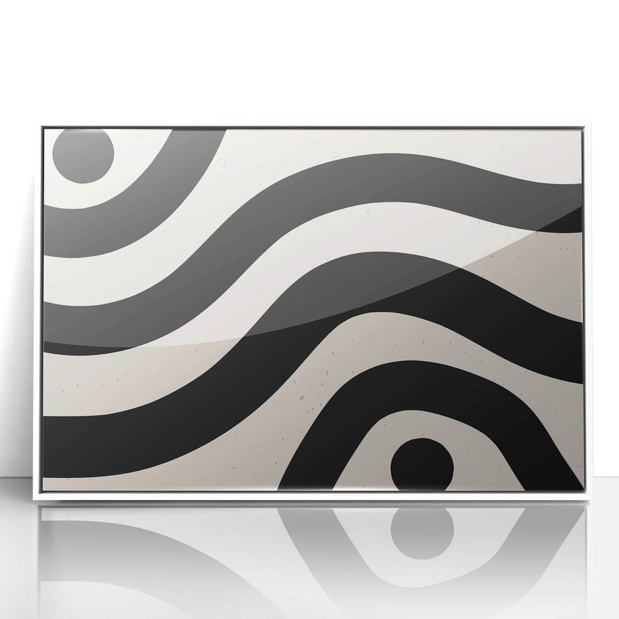 Dining Room Wall Decor - Minimalist Black and White Art