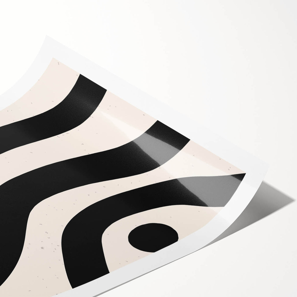 Dining Room Wall Decor - Minimalist Black and White Art