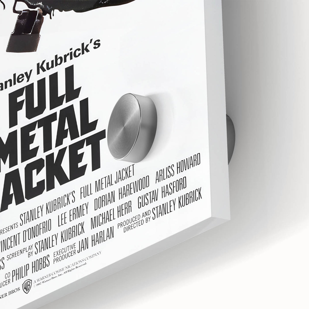 Retro Full Metal Jacket Poster Art - Vintage Military Movie Prints