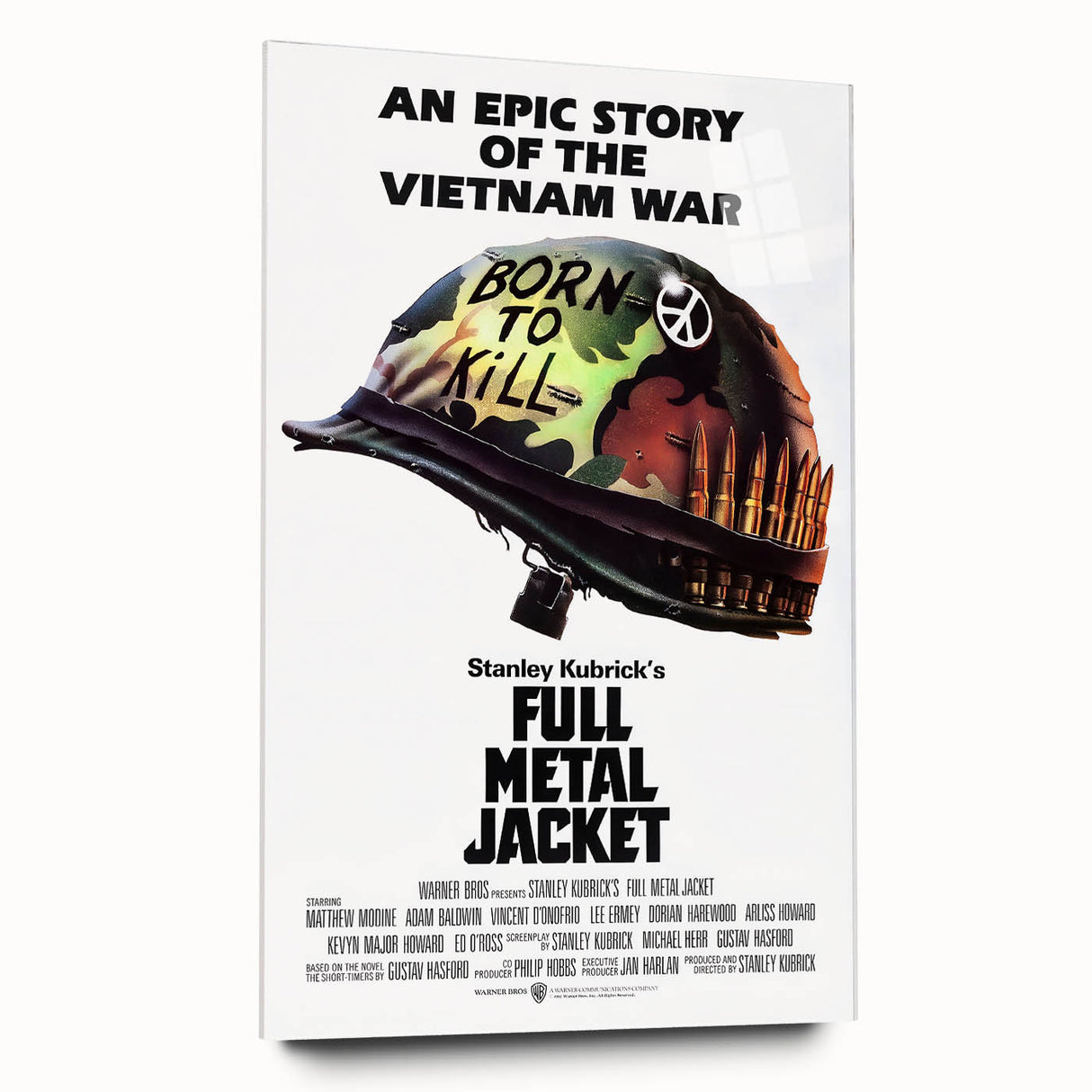 Retro Full Metal Jacket Poster Art - Vintage Military Movie Prints