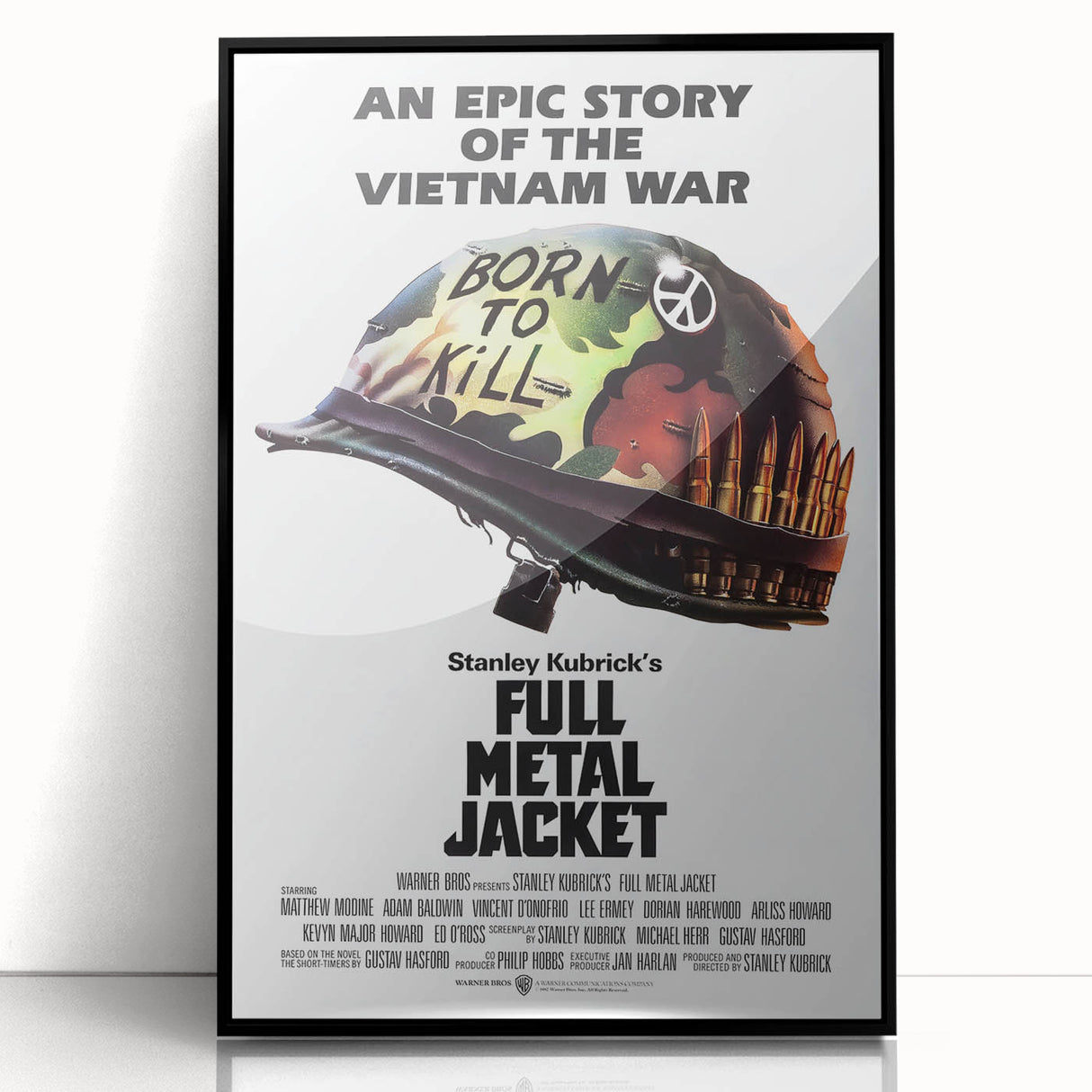 Retro Full Metal Jacket Poster Art - Vintage Military Movie Prints