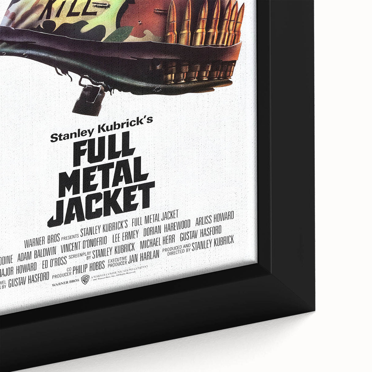 Retro Full Metal Jacket Poster Art - Vintage Military Movie Prints