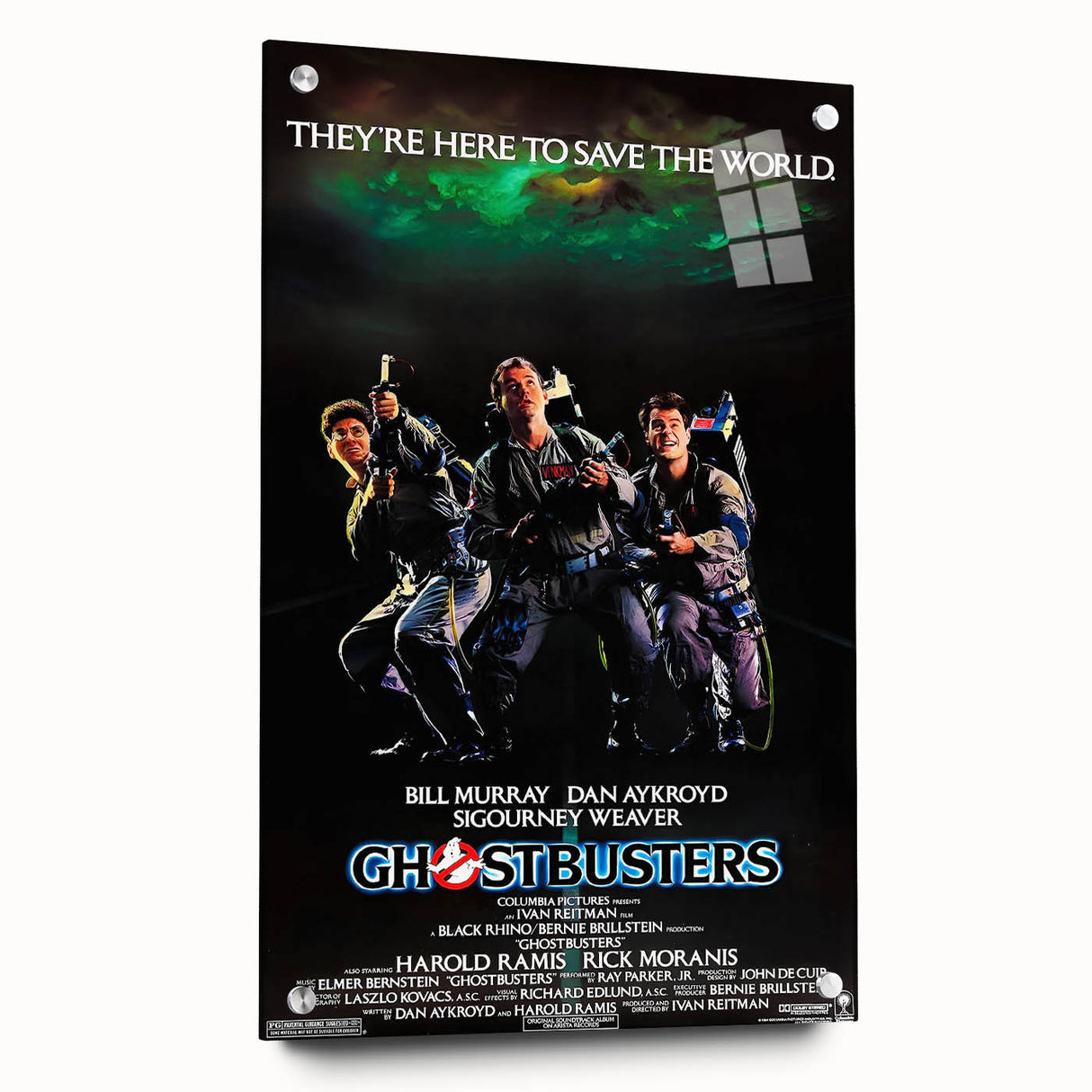 Retro Ghostbusters Poster Art - Vintage 80s Movie Prints