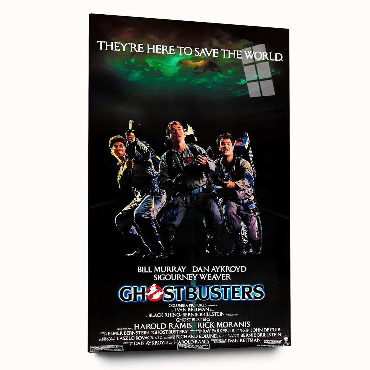 Retro Ghostbusters Poster Art - Vintage 80s Movie Prints