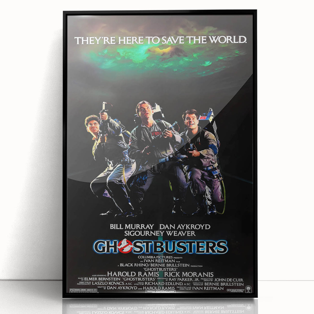 Retro Ghostbusters Poster Art - Vintage 80s Movie Prints