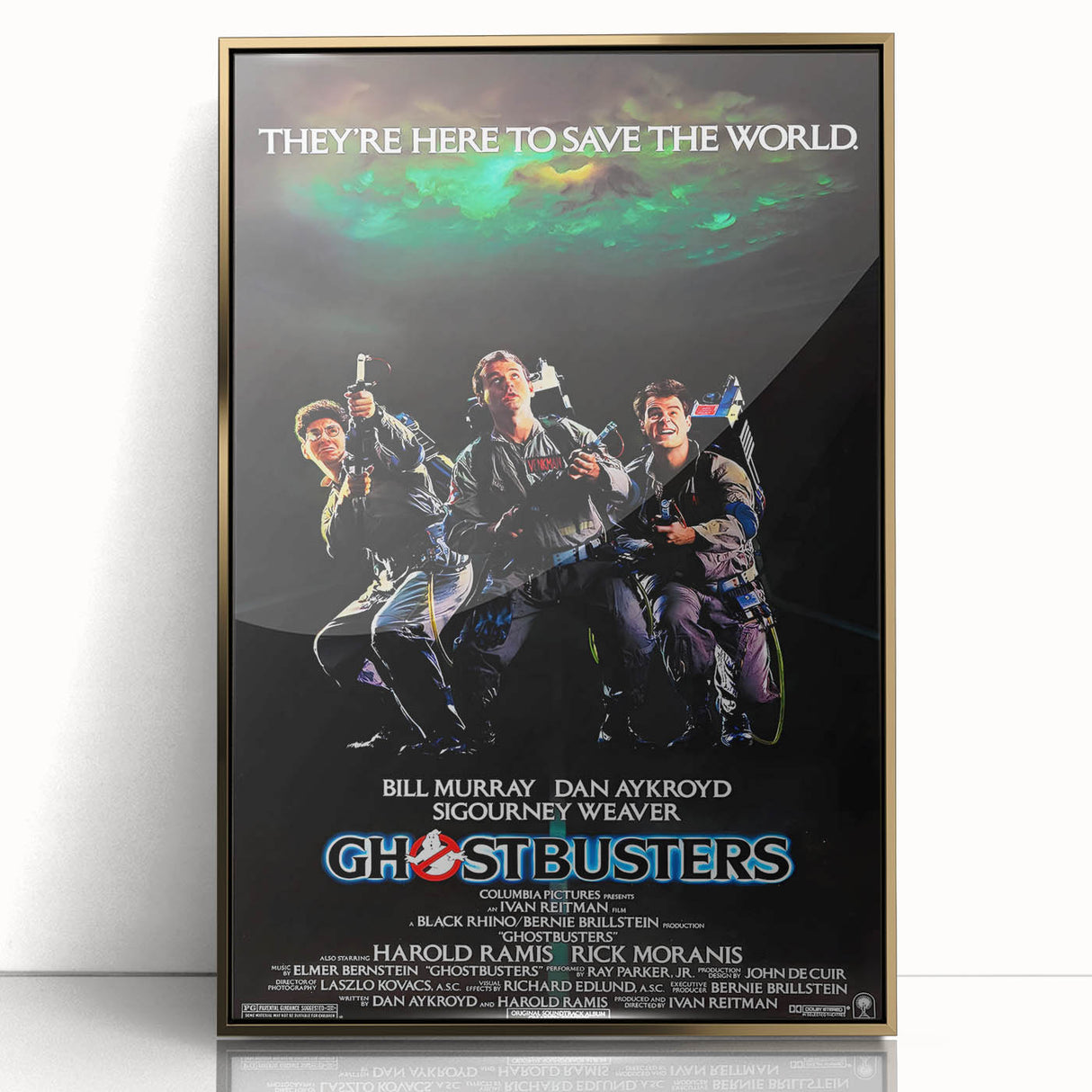 Retro Ghostbusters Poster Art - Vintage 80s Movie Prints