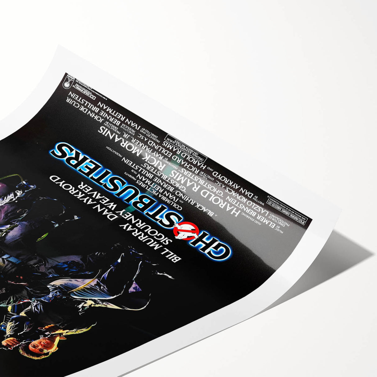 Retro Ghostbusters Poster Art - Vintage 80s Movie Prints