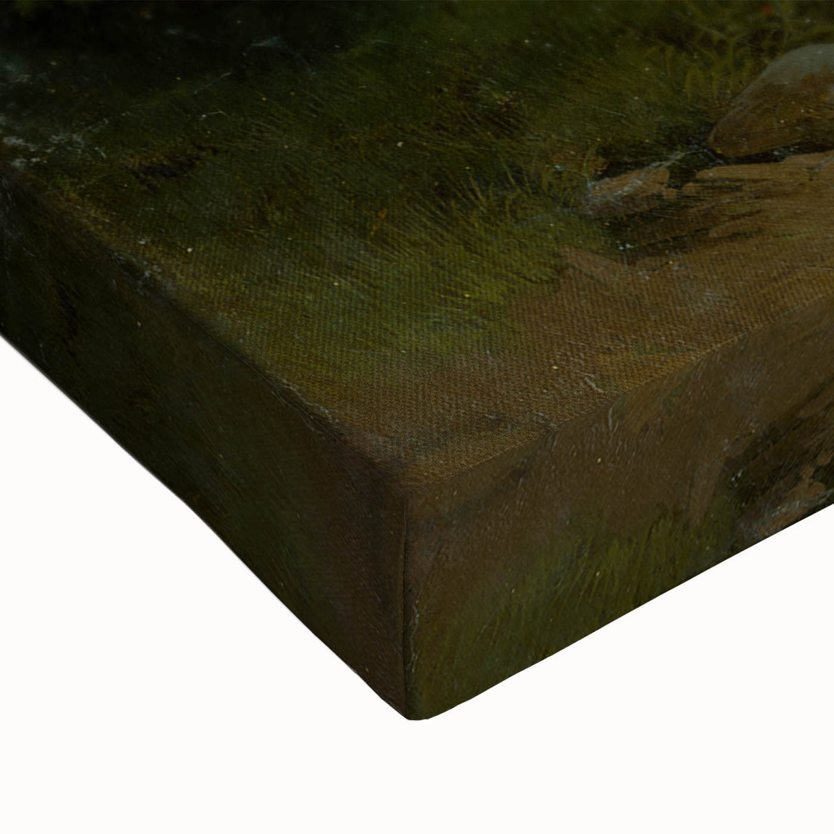 Famous Romantic Era Art: Alpine Landscape - Romanticism Canvas Print