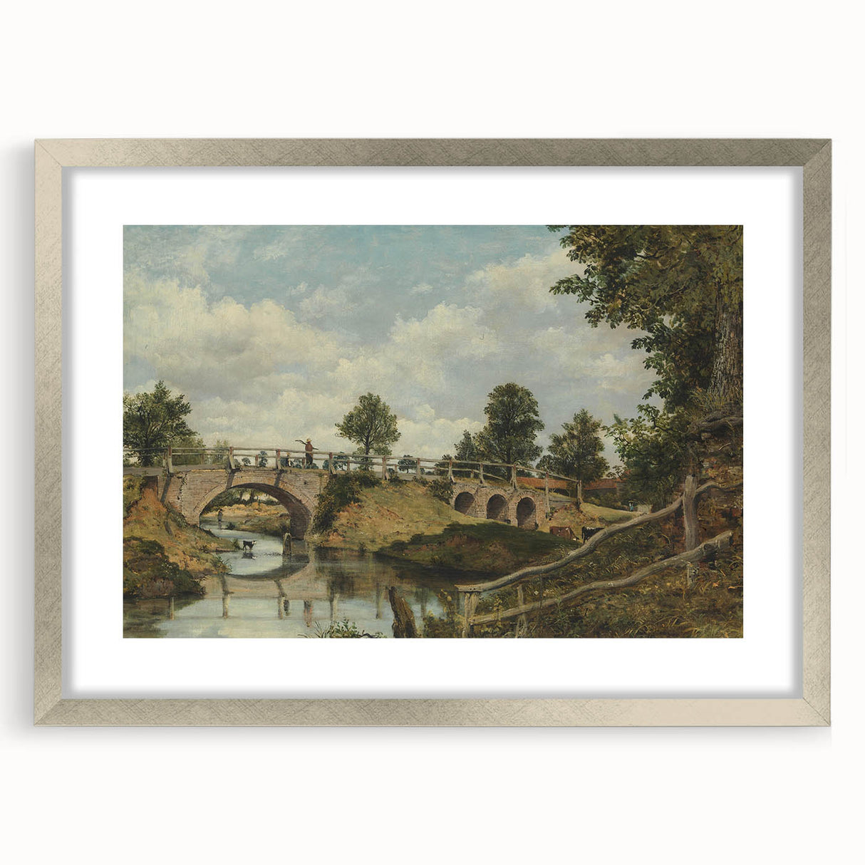 Classic Romantic Paintings: A Cloud Study, Sunset - Romantic Wall Art