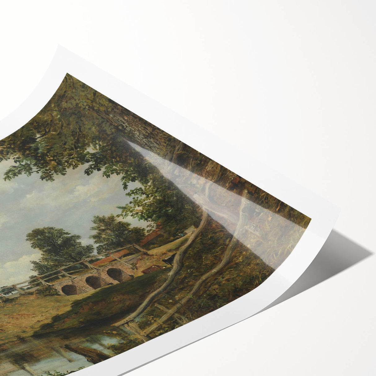 Classic Romantic Paintings: A Cloud Study, Sunset - Romantic Wall Art