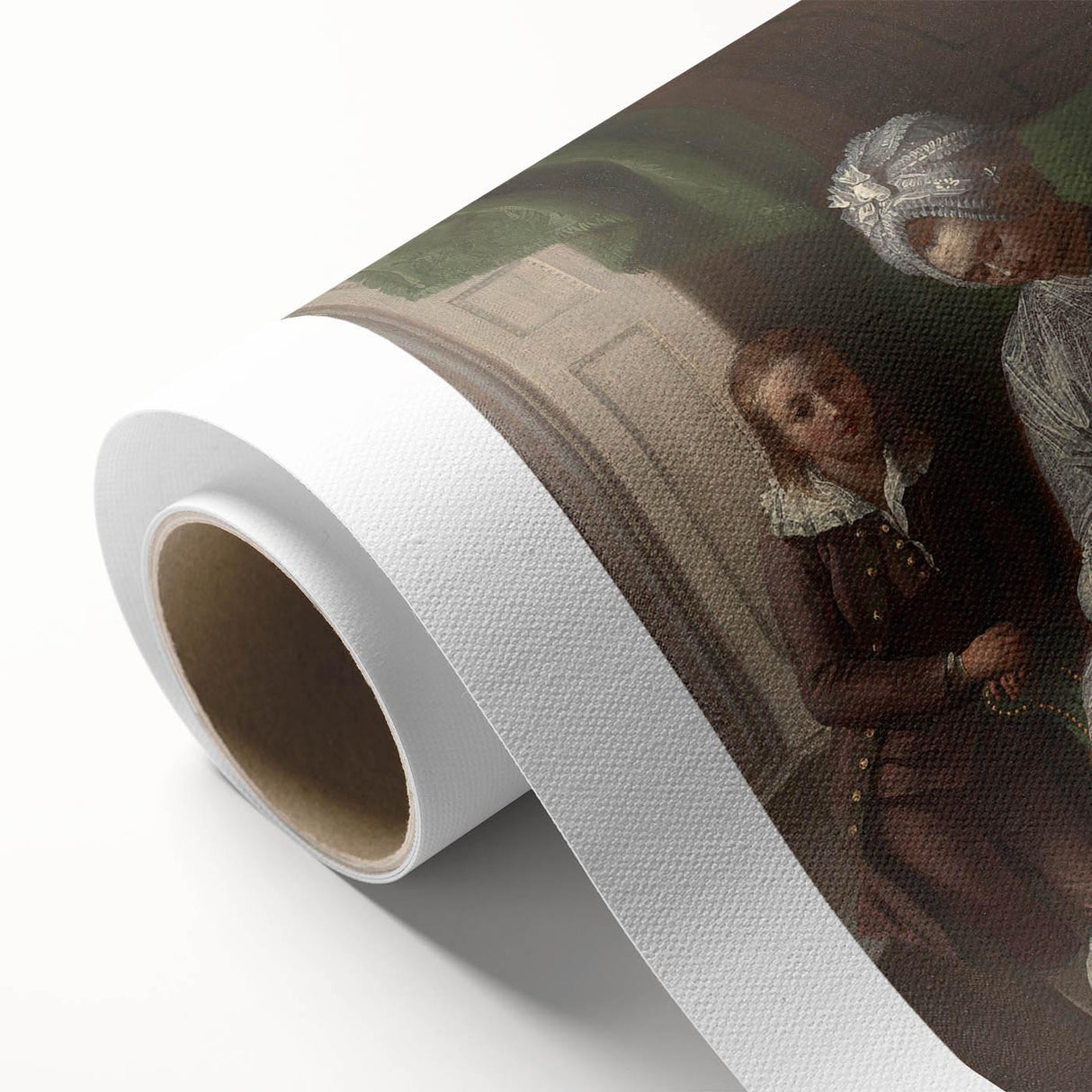 The Artist and His Family - Classic Romanticism Canvas Wall Art