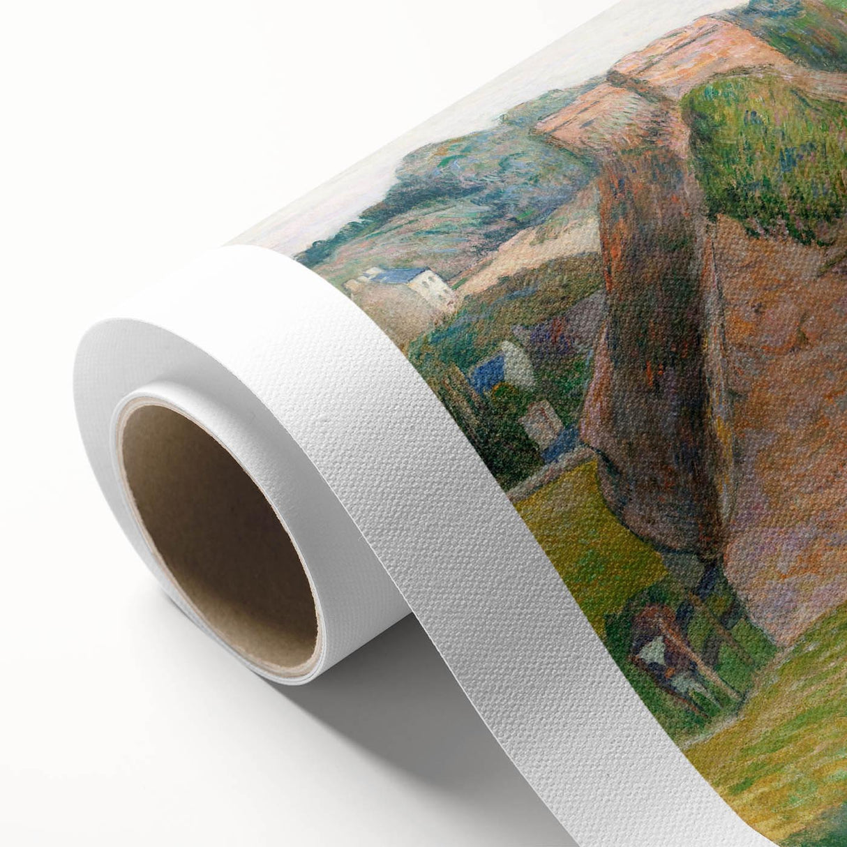 Impressionist Landscape: The Field of Derout Lollichon Print