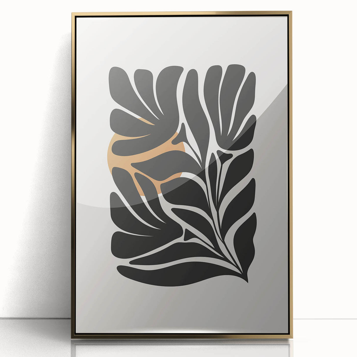 Custom Dining Room Wall Decor - Modern Botanical Print