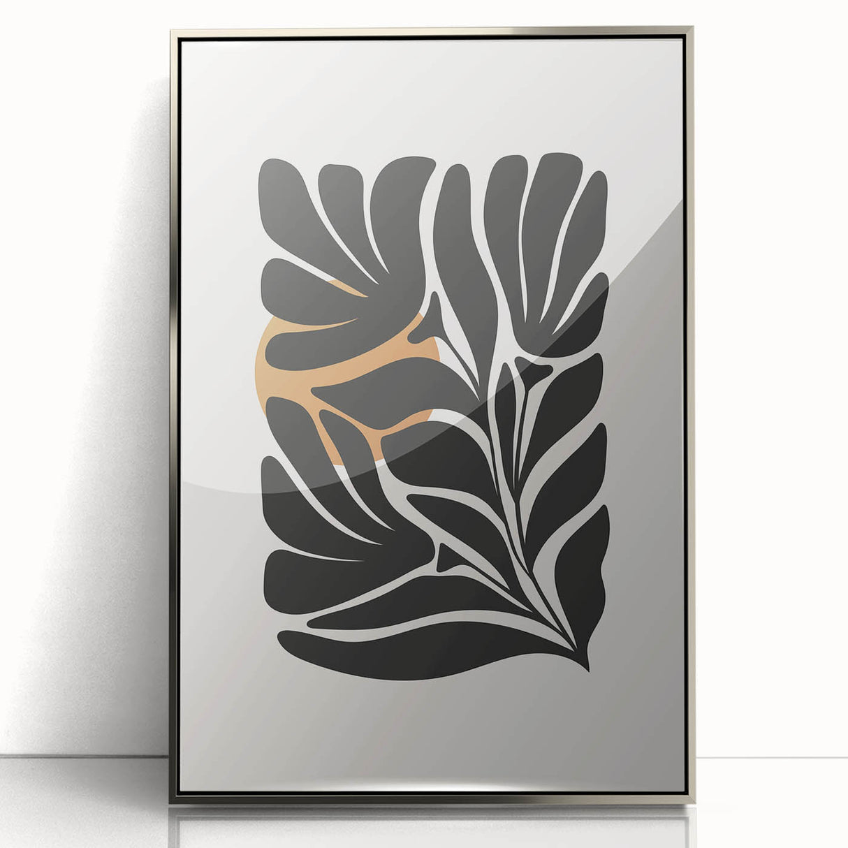 Custom Dining Room Wall Decor - Modern Botanical Print