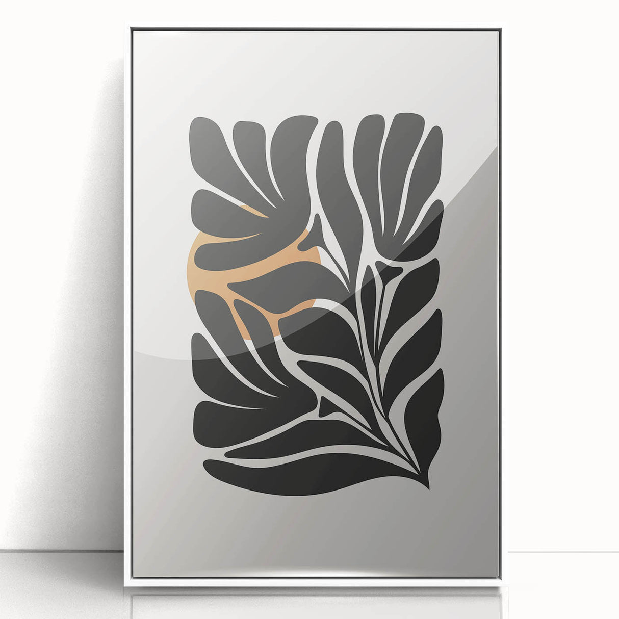 Custom Dining Room Wall Decor - Modern Botanical Print