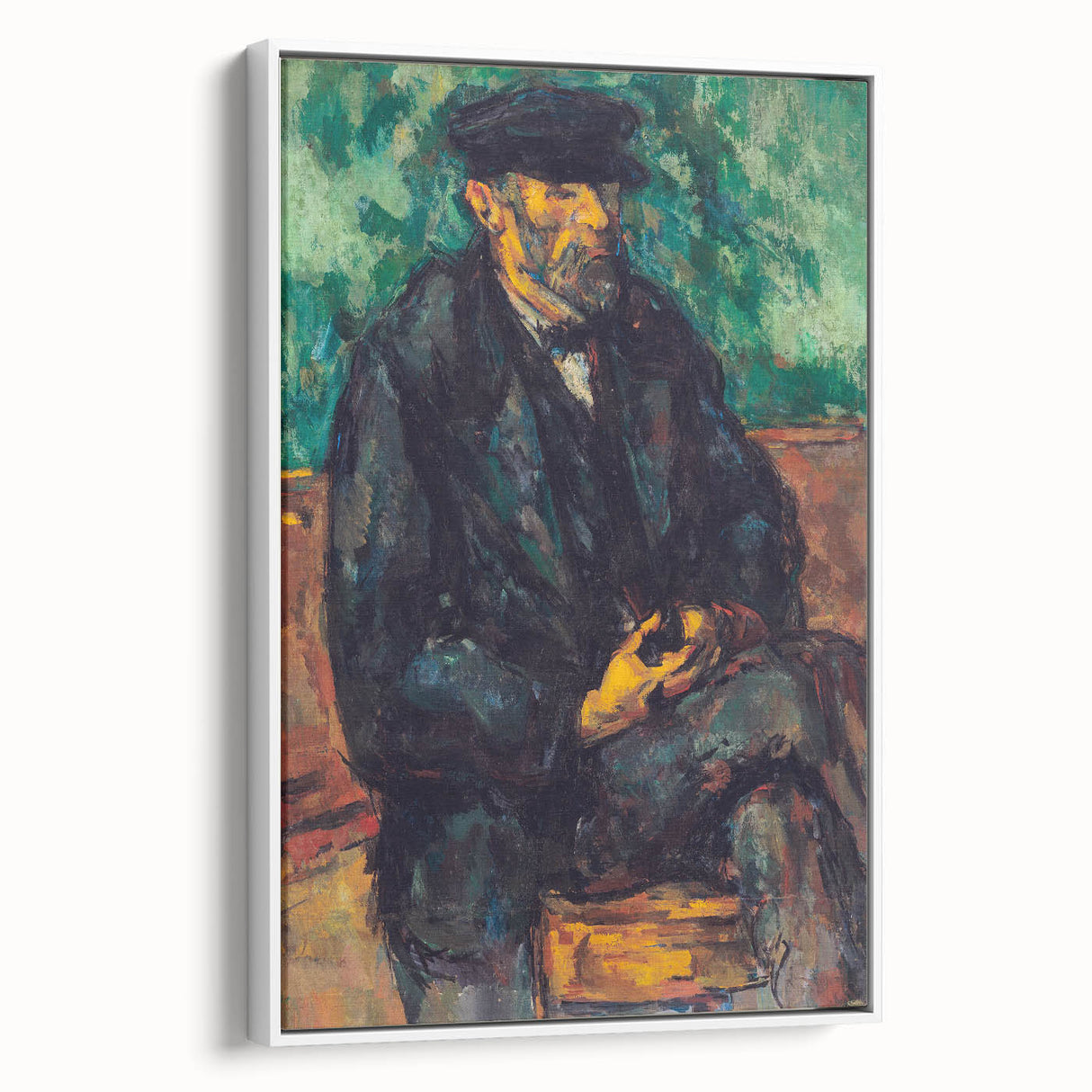 Impressionist Portrait Wall Art - The Gardener by Cézanne Print