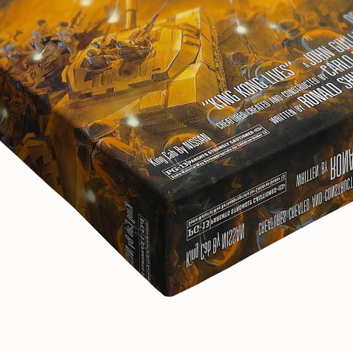 Retro King Kong Lives Poster Art - Vintage Monster Movie Prints