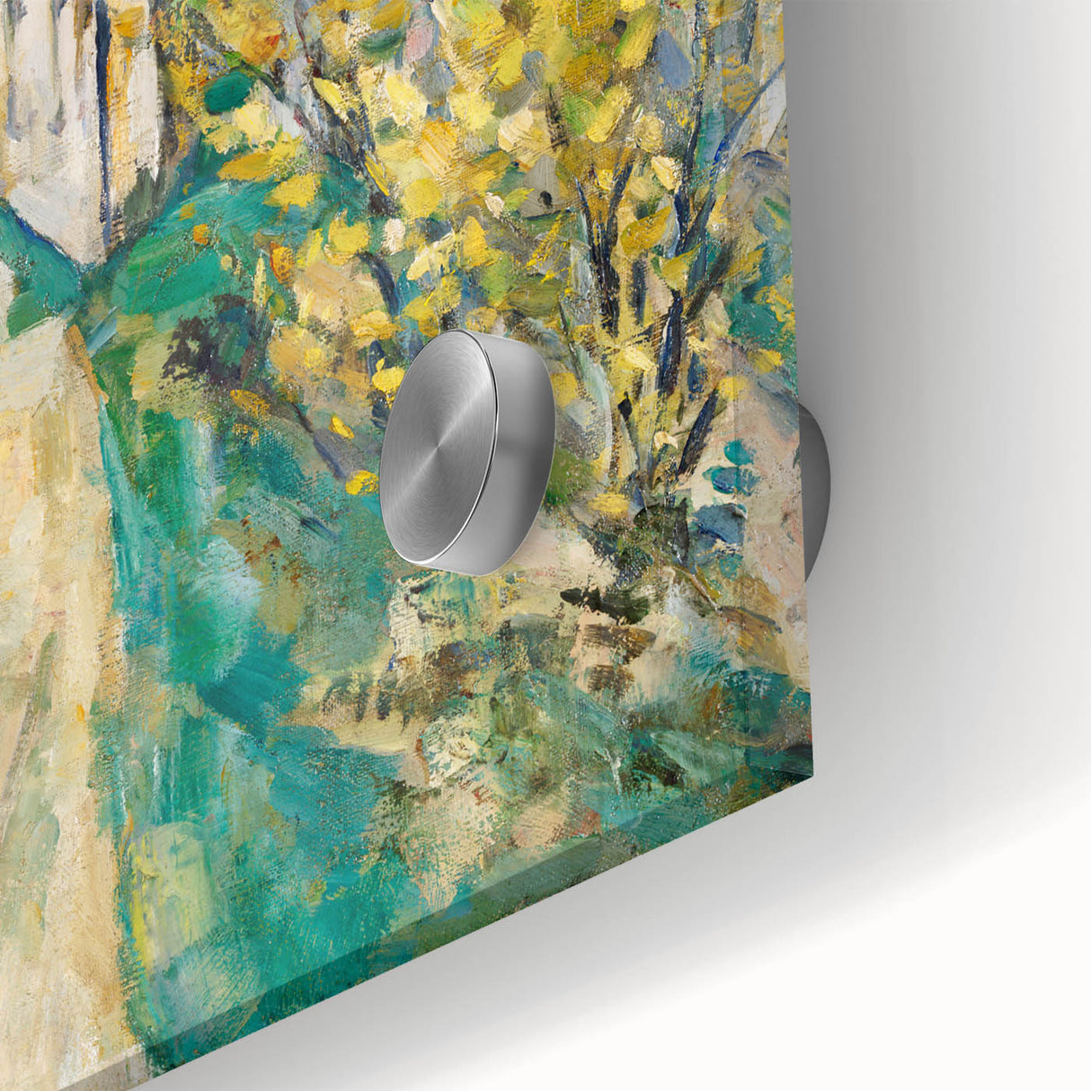 Impressionist Village Scene - Dr. Gachet’s House by Cézanne Print