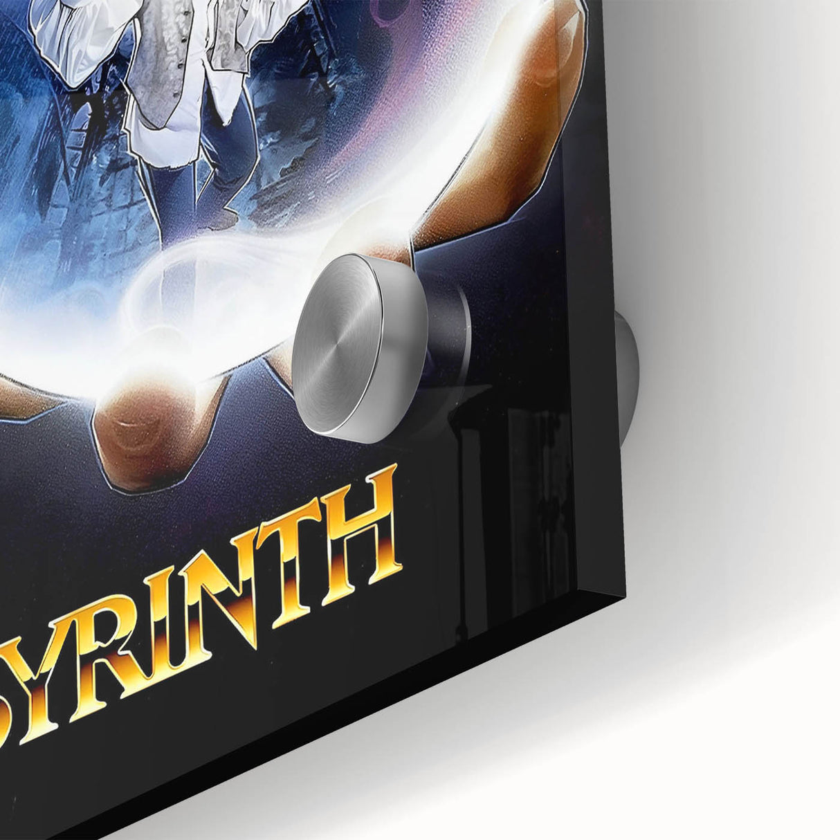 Retro Labyrinth Poster Art - Vintage Fantasy Adventure Movie Prints