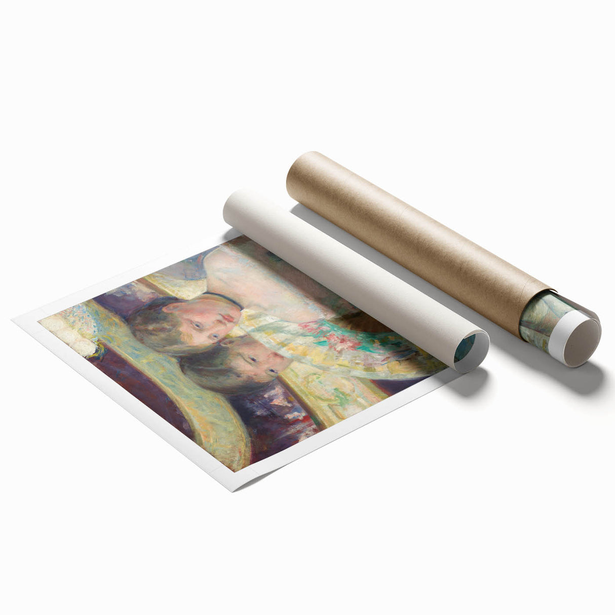 Impressionist Wall Art - The Loge by Mary Cassatt Print