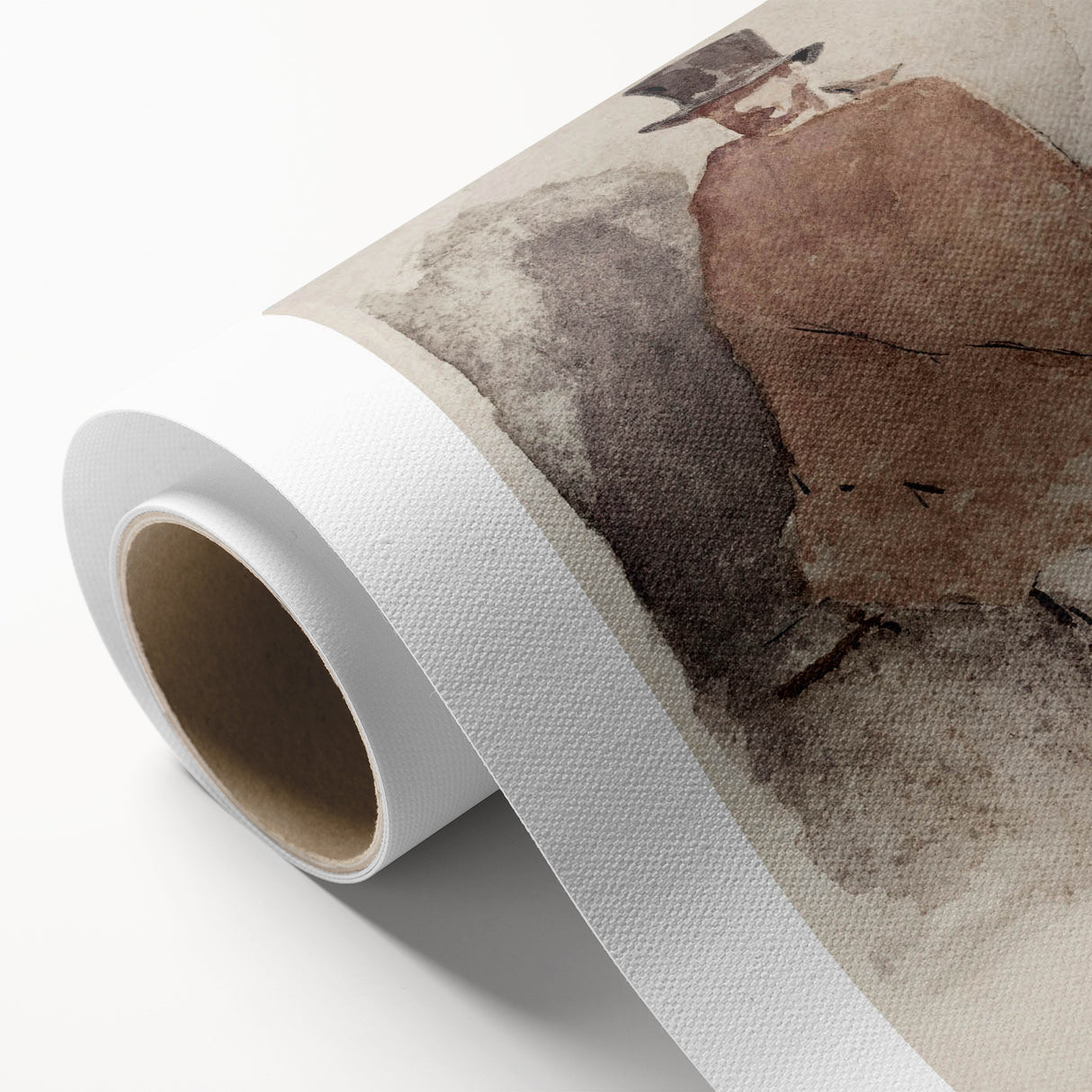 Impressionist Wall Art - The Man in the Tall Hat by Edouard Manet