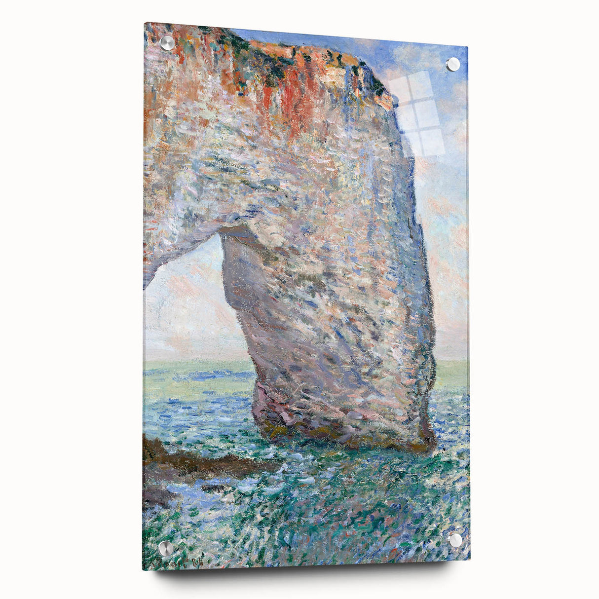 Impressionist Landscape - The Manneporte by Claude Monet Print