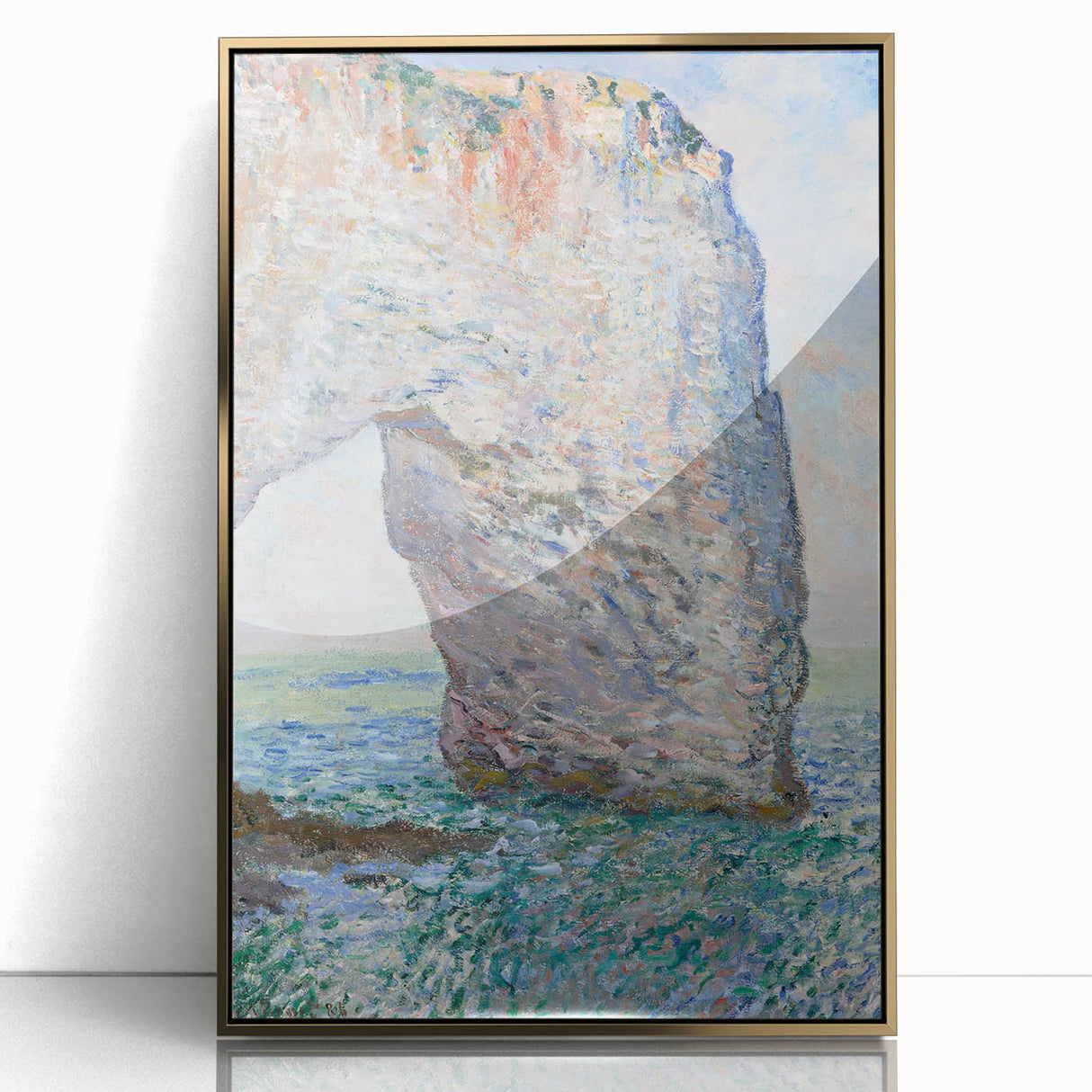 Impressionist Landscape - The Manneporte by Claude Monet Print