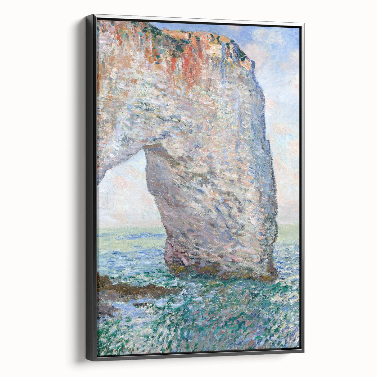 Impressionist Landscape - The Manneporte by Claude Monet Print