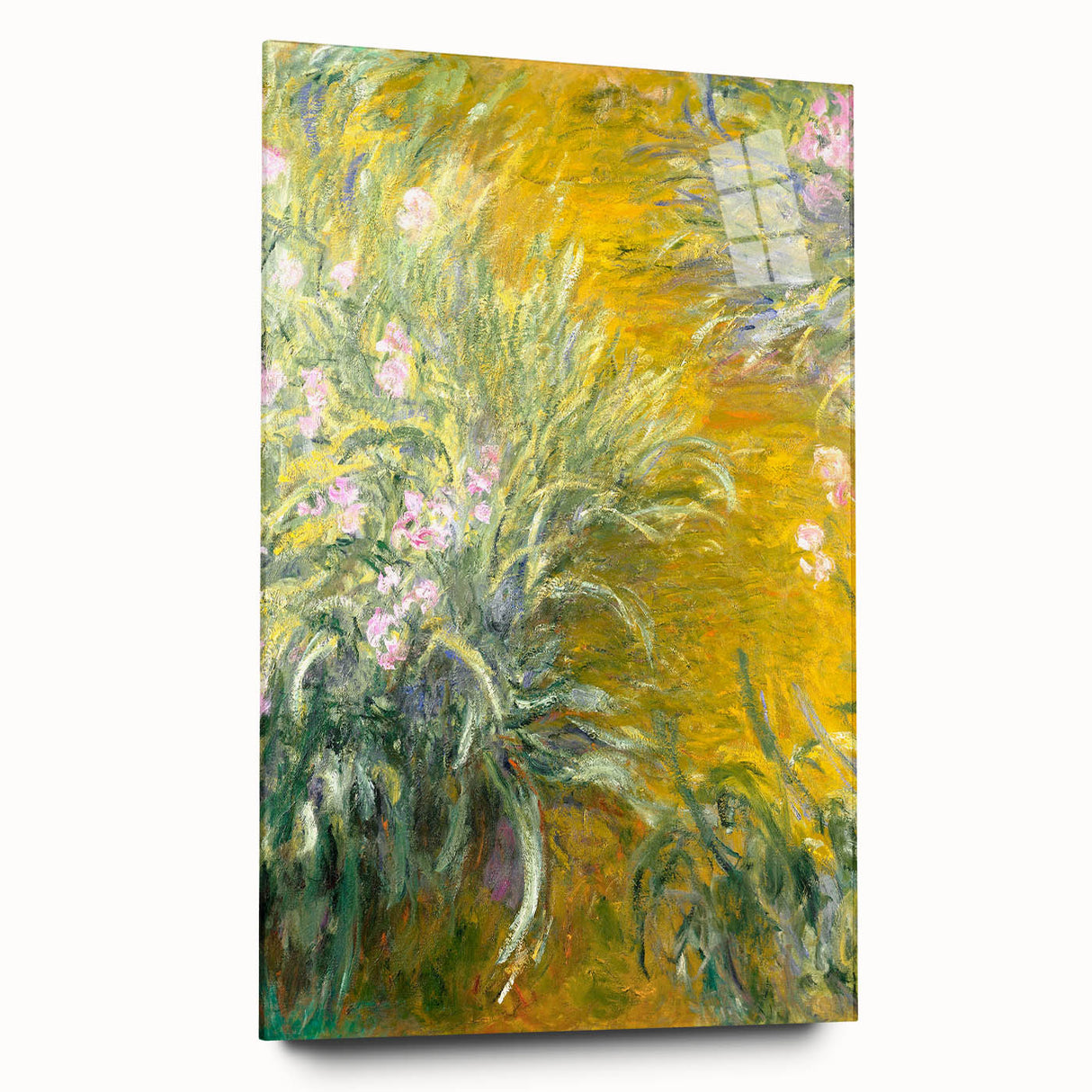 Impressionist Wall Art - The Path through the Irises by Claude Monet