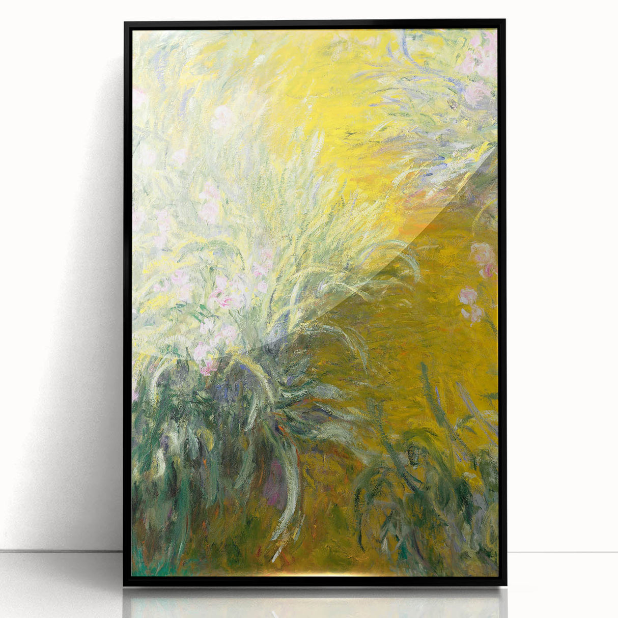 Impressionist Wall Art - The Path through the Irises by Claude Monet