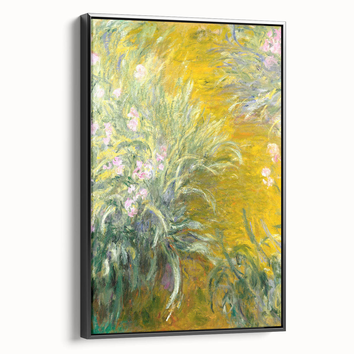 Impressionist Wall Art - The Path through the Irises by Claude Monet